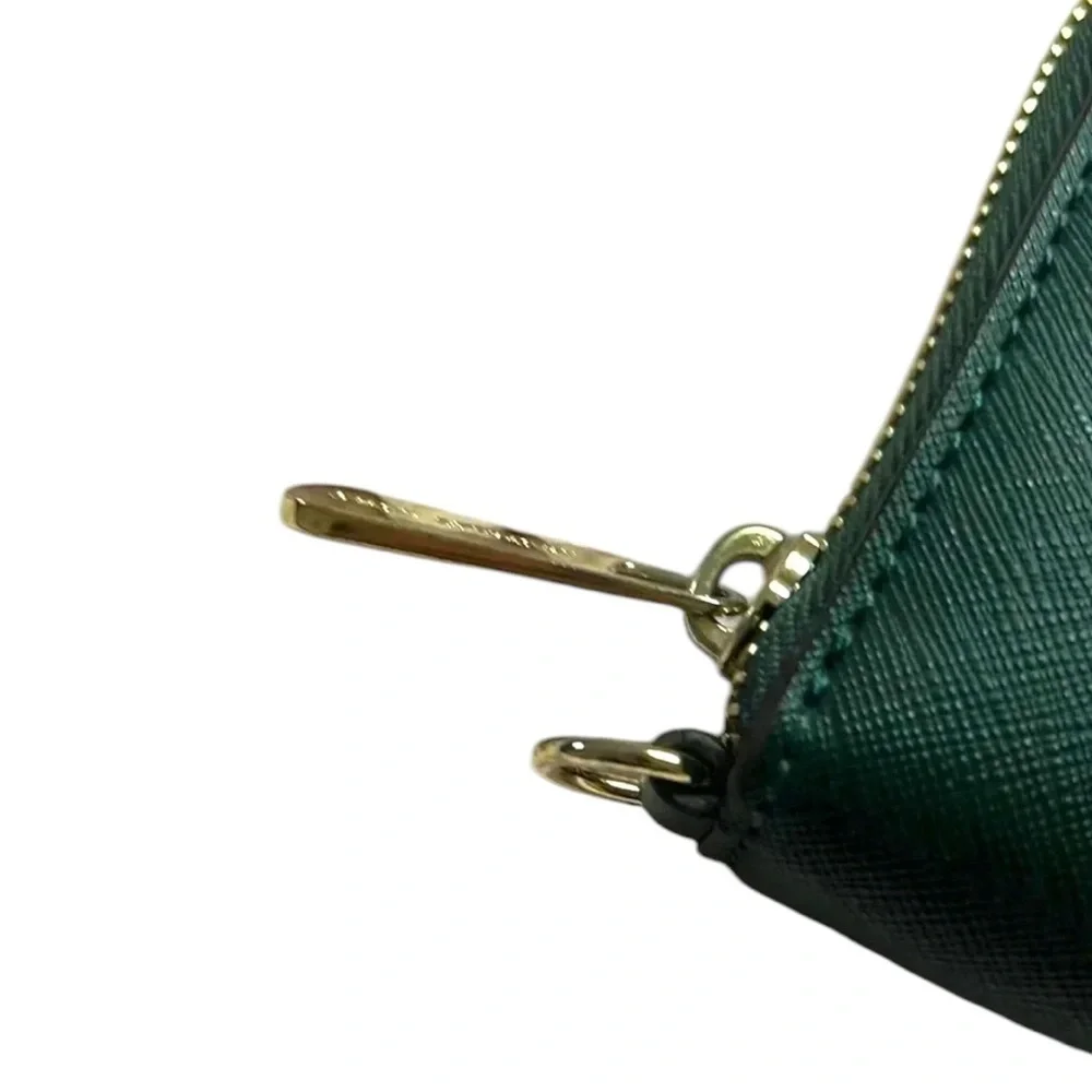 - Michael Kors green large wallet